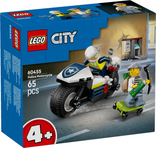 LEGO City Police Inseguimento della Moto della Polizia 60455